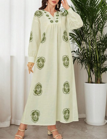 Rochie maxi Shein, mix culori