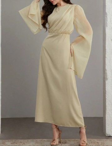 Rochie maxi Shein, bej