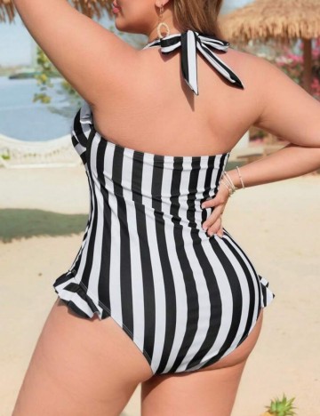 Costum de baie întreg Shein Curve+, mix culori