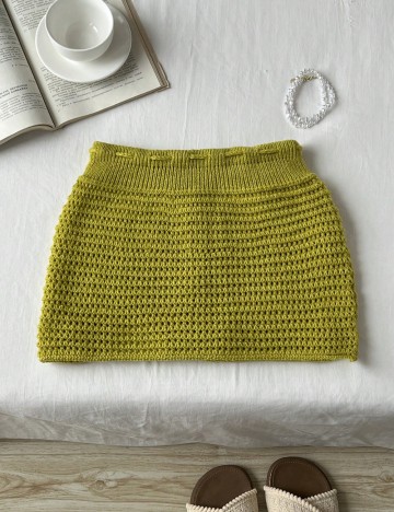 Fustă mini Shein, verde