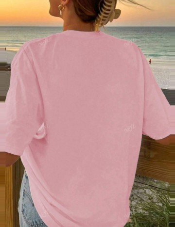 Tricou Shein, roz