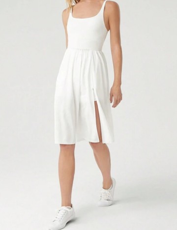 Rochie mini GLOWMODE by Shein, alb