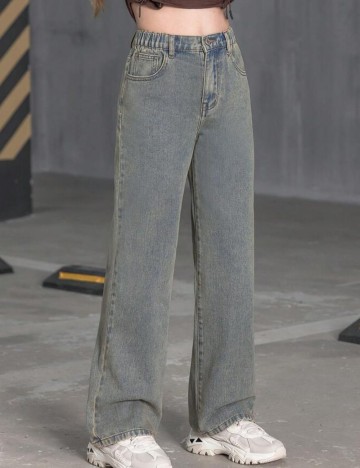 Jeans Shein, albastru
