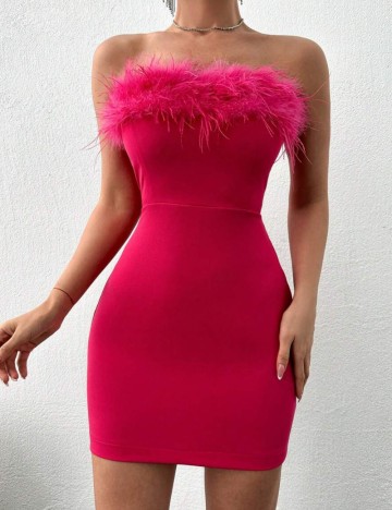 Rochie mini Shein, roz