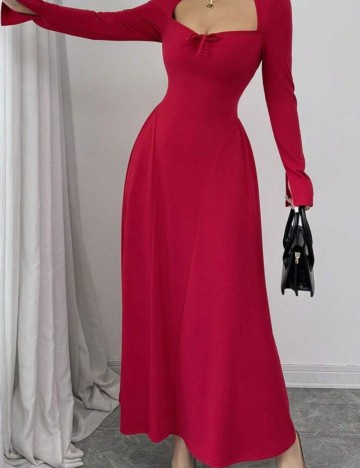 Rochie maxi Shein, roșu