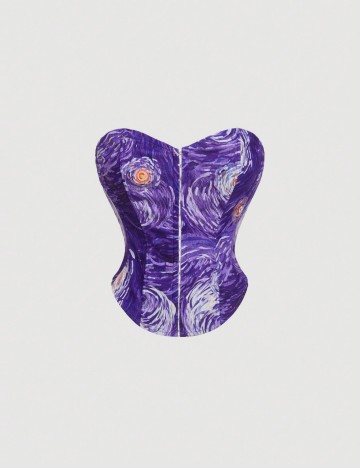 Top Shein, mix culori