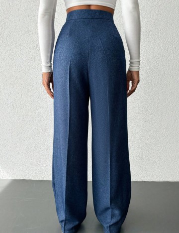 Pantaloni Shein, albastru
