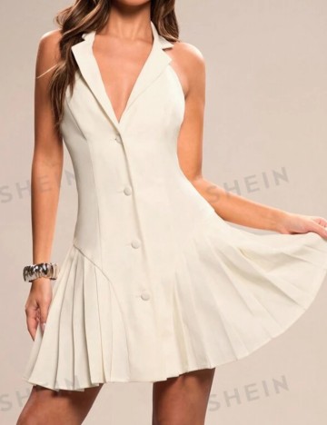 Rochie mini Shein, crem