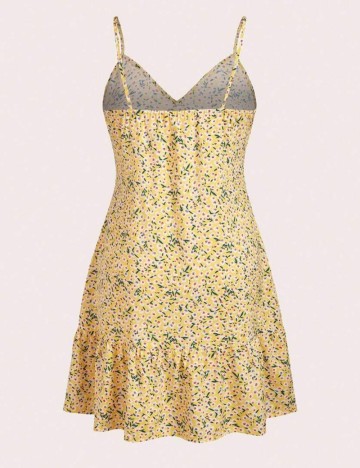 Rochie mini Shein Curve+, mix culori