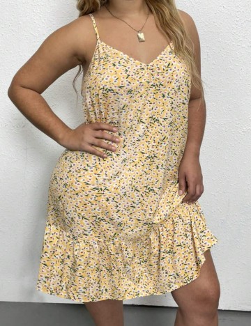Rochie mini Shein Curve+, mix culori