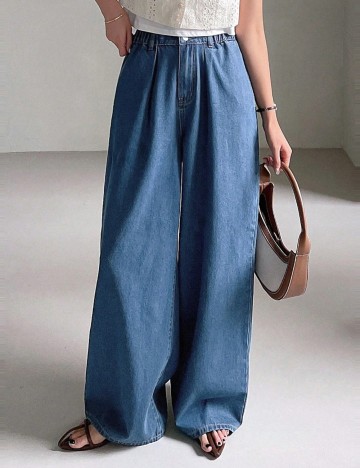 Jeans Shein, albastru