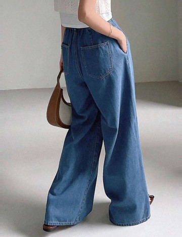 Jeans Shein, albastru