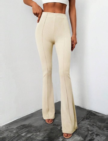 Pantaloni Shein, crem