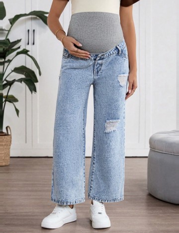 Jeans Shein, albastru