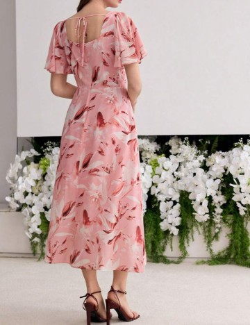 Rochie midi MOTF by Shein, roz