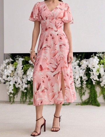 Rochie midi MOTF by Shein, roz