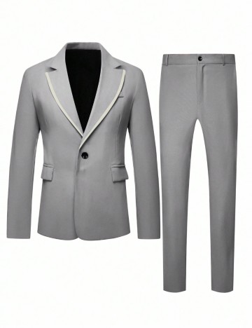 Costum Shein, gri