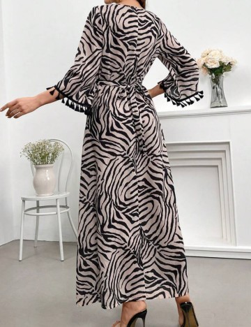Rochie maxi Shein, mix culori