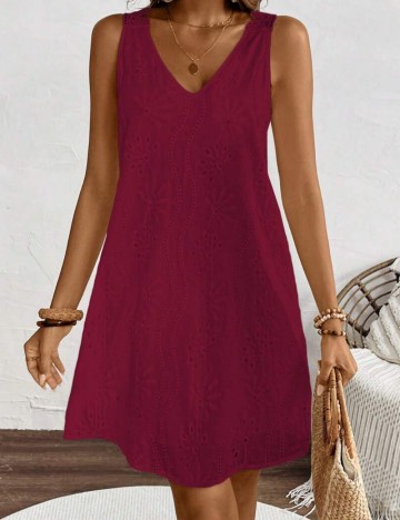 Rochie mini Shein, vișiniu