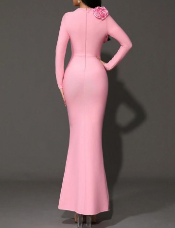Rochie de ocazie Shein, roz