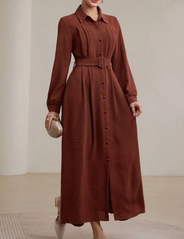 Rochie maxi Shein, maro