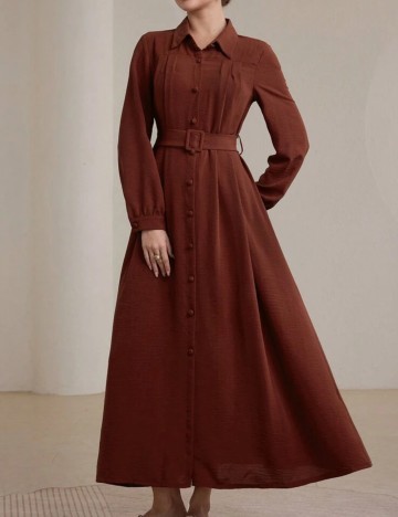 Rochie maxi Shein, maro