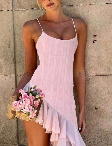 Rochie mini Shein, roz