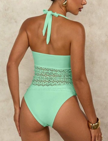 Costum de baie Shein, verde