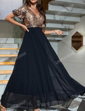 Rochie maxi Shein, negru