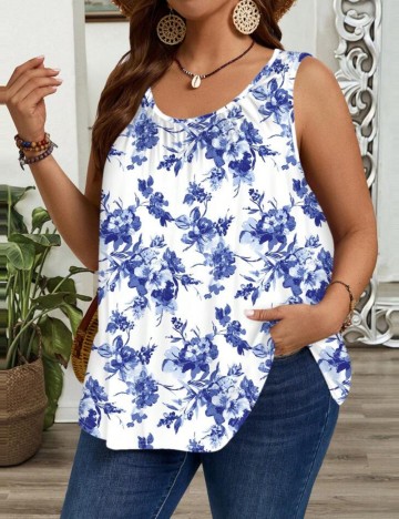 Cămașă cu mânecă scurtă Shein Curve+, mix culori