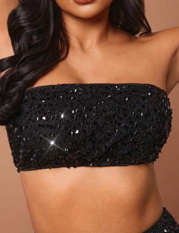 Top Shein, negru