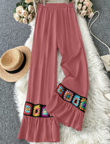 Pantaloni Shein Curve+, mix culori