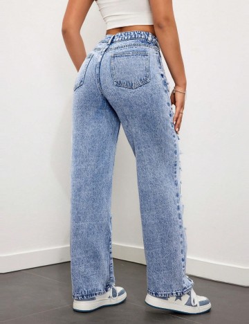 Jeans Shein, albastru