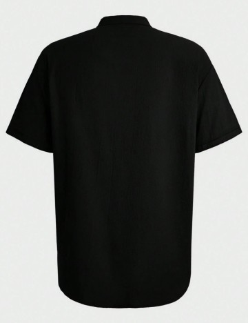 Tricou MANFINITY by Shein, negru