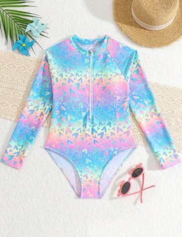 Costum de baie întreg Shein, mix culori
