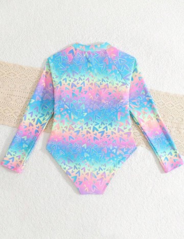 Costum de baie întreg Shein, mix culori
