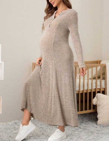 Rochie maxi Shein, bej
