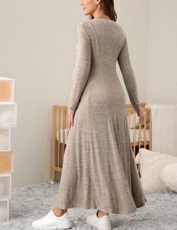 Rochie maxi Shein, bej