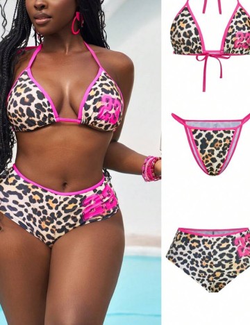 Set costum de baie Shein, mix culori