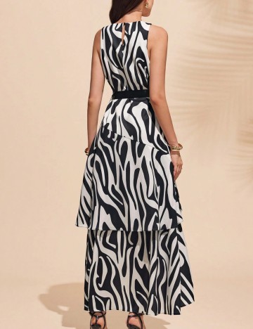 Rochie maxi Shein, mix culori