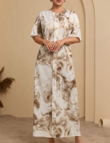 Rochie maxi Shein, mix culori
