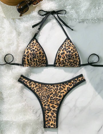 Costum de baie Shein, mix culori