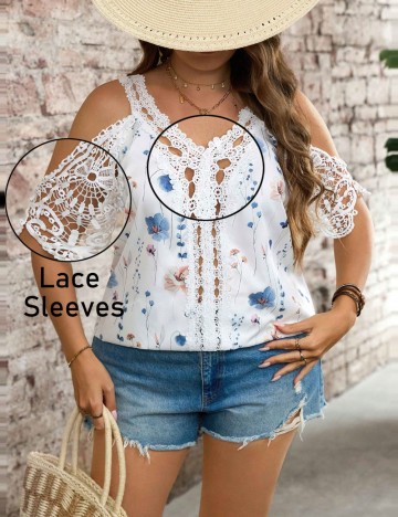 Tricou Shein Curve+, mix culori