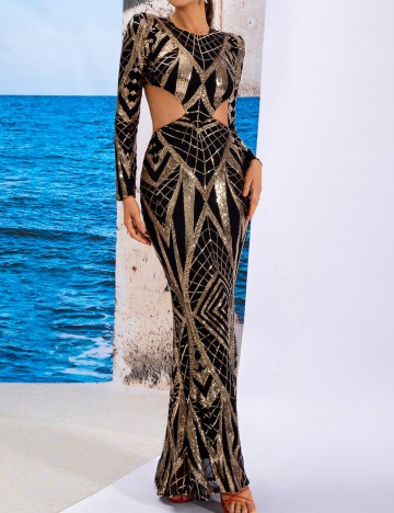 Rochie de ocazie Shein, mix culori