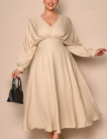 Rochie maxi Shein, bej