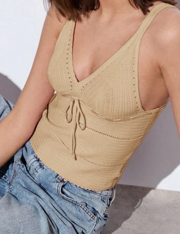 Top Shein, bej