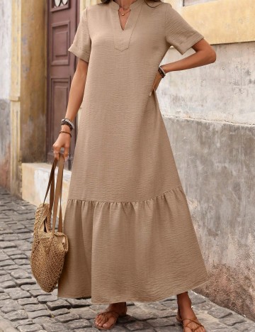 Rochie maxi Shein, bej