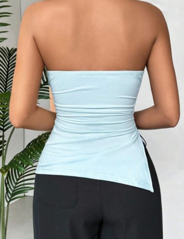 Top Shein, albastru