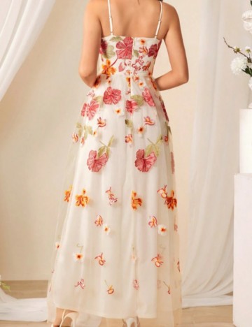 Rochie maxi Shein, mix culori
