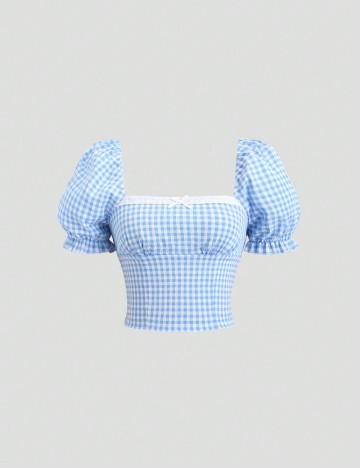 Top Shein, mix culori